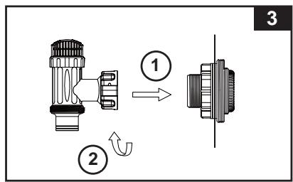 INTEX Krystal Clear 636T - INSTRUCTIONS D'INSTALLATION DES CRÉPINES ET DES VANNES D'ARRÊT (optionnel) - 3