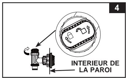 INTEX Krystal Clear 636T - INSTRUCTIONS D'INSTALLATION DES CRÉPINES ET DES VANNES D'ARRÊT (optionnel) - 4