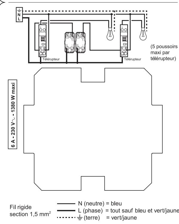 LEGRAND Double poussoir Céliane - 997 31 - Notice générique - LE07323AA MECANISME - DOUBLE POUSSOIR blanc - CELIANETM - 2