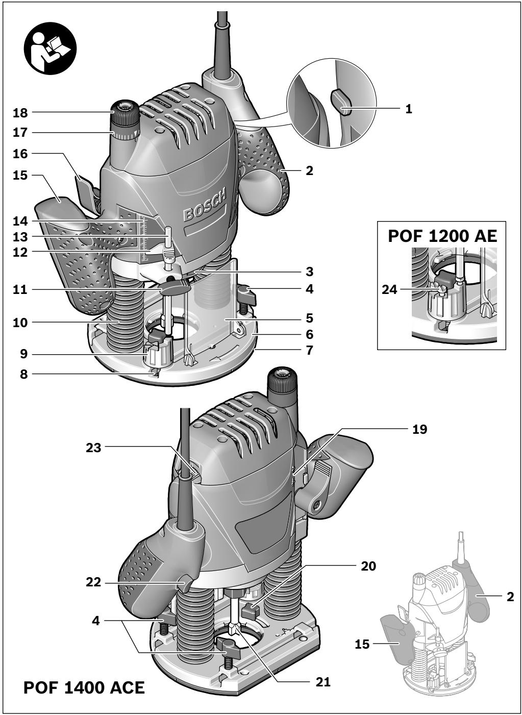 BOSCH 1200 AE | 1400 ACE - 2 - 1