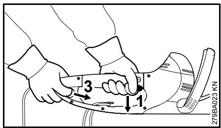 STIHL Hse71-600 - Slå av maskinen - 2
