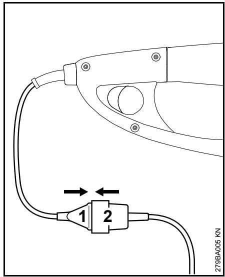 STIHL Hse71-700, 600 W L.70 cm - Podłaczenia urzadzenia dosieci zasilania pradem elektrycznym - 1