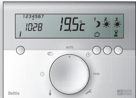 DELTA DORE Deltia 8.31 fp - 6050410 - 6050411 - 6050412 - 6050412 - 1