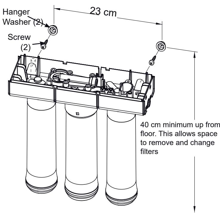 AEG Système d'osmose - INSTALL REVERSE OSMOSIS FILTER ASSEMBLY - 1