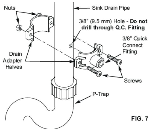 AEG Système d'osmose - INSTALL DRAIN ADAPTER - 2