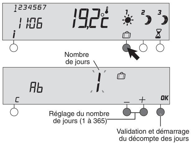 DELTA DORE DELTIA 8.33 / Pack DELTIA 8.36 - Mode absence - 1