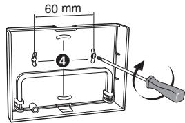 DELTA DORE DELTIA 8.33 / Pack DELTIA 8.36 - Fixation de l'émetteur sur un mur - 1
