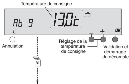 DELTA DORE Deltia 8.00 - 6050416 - Mode absence - 4