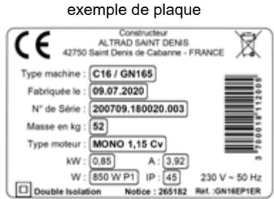 ALTRAD C13 - C15 - C16 - C17 - PIECES DE RECHANGE - 1