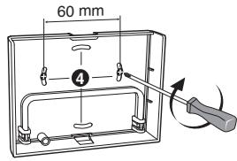 DELTA DORE Deltia 8.36 + 6 récep - Fixation de l'émetteur sur un mur - 1