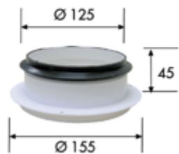 S&P BAR ALIZE - Dimensions des manchettes de raccordement (mm) - 3