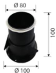 S&P BAR ALIZE - Dimensions des manchettes de raccordement (mm) - 1