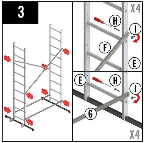 HAILO Hobbystep h5 - Instructions de montage - 4