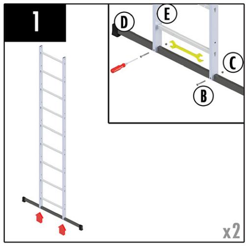 HAILO Hobbystep h5 - Instructions de montage - 2