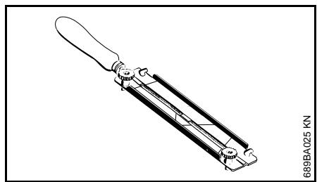 STIHL Ms 311, 391 - Angle d'affutage - 1