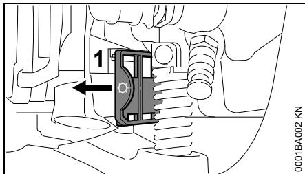 STIHL Ms 311, 391 - Préchauffage du carburateur - 1