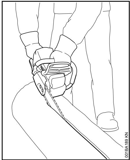 STIHL Ms 311, 391 - Bois sous tension, couche ouabout: - 4