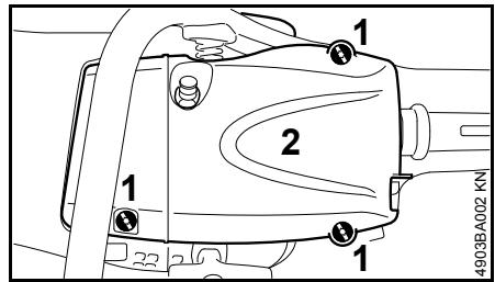 STIHL Ms 311, 391 - Démontage de la bougie - 1