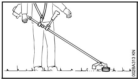 STIHL Fs 70 - Position d'équilibre - 1