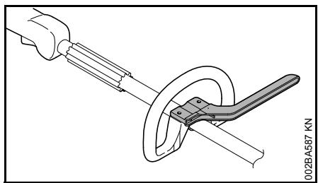 STIHL Fs 70 - Utilisation de la protection - 1