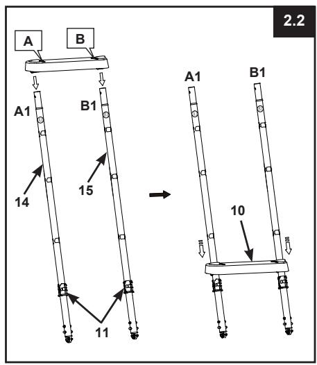 INTEX 48” (122 cm) & 52” (132 cm) - INSTALLATION DE L'ECHelle (suite) - 4
