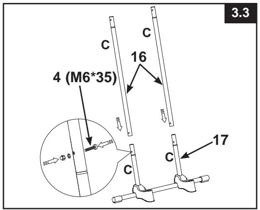 INTEX Avec plateforme 48'' (122 cm) & 52'' (132 cm) - INSTALLATION DE L'ECHELLE (suite) - 5
