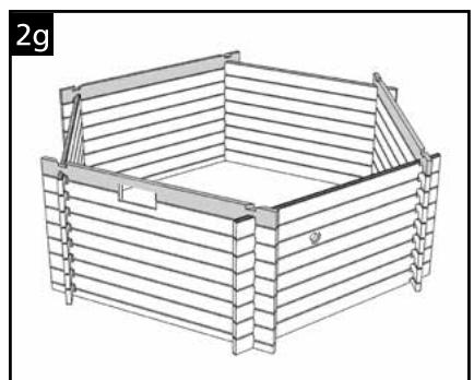 UBBINK hawaii - Le scalette devono essere utilizzate esclusivamente per accedere alla piscina Il peso massimo consentito corrisponde a 150 kg. Quando non sono utilizzato, le scalette devono essere messe in posizione di sicurezza - 16