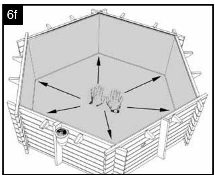 UBBINK hawaii - Le scalette devono essere utilizzate esclusivamente per accedere alla piscina Il peso massimo consentito corrisponde a 150 kg. Quando non sono utilizzato, le scalette devono essere messe in posizione di sicurezza - 66