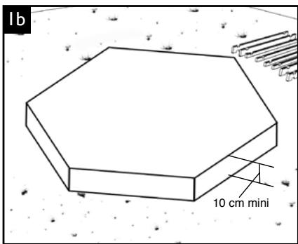 UBBINK hawaii - Le scalette devono essere utilizzate esclusivamente per accedere alla piscina Il peso massimo consentito corrisponde a 150 kg. Quando non sono utilizzato, le scalette devono essere messe in posizione di sicurezza - 4