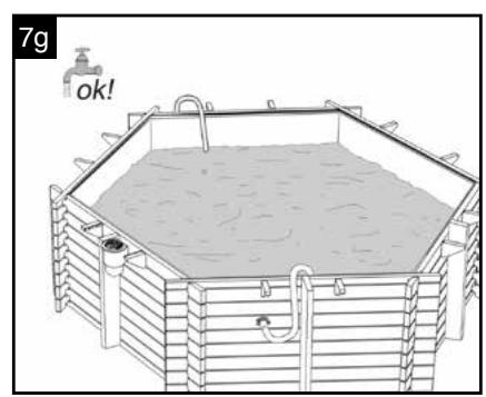 UBBINK hawaii - Le scalette devono essere utilizzate esclusivamente per accedere alla piscina Il peso massimo consentito corrisponde a 150 kg. Quando non sono utilizzato, le scalette devono essere messe in posizione di sicurezza - 79
