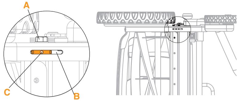 FISKARS StaySharp 1000591 / 6208 - Alignement du rouleau de coupe et de la lame stationnaire - 6