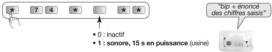 DIAGRAL DIAG45ACK - Déclenchement sur Préalarme - 4