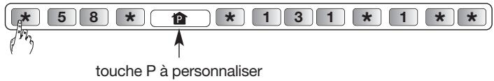 DIAGRAL DIAG45ACK - Personnelisation d'une touche du clavier de commande - 2