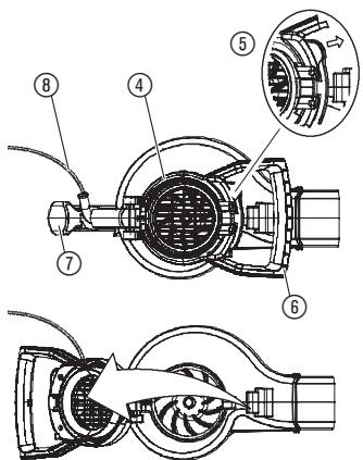 GARDENA Ergojet 3000 - YCTaHOBka BCacbIBaIOUxN Tpy60K: - 1