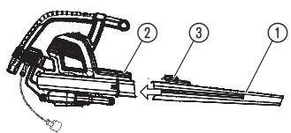 GARDENA Ergojet 3000 - BctaHOBJIeHHI NOBITPOyBHOI Tpy6Kn: - 1