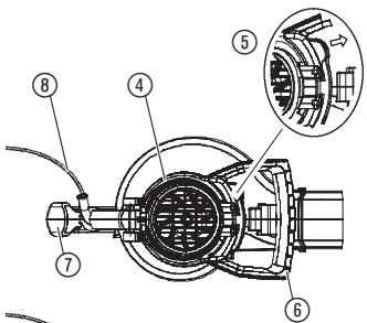 GARDENA Ergojet 3000 - Imuputkien asentaminen: - 1