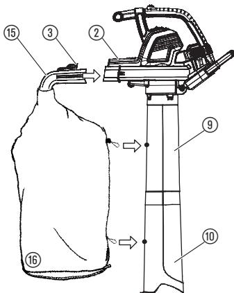 GARDENA Ergojet 3000 - Montimi i geskës sümbetjeve: - 1