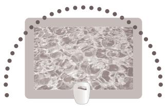 VISIOPOOL Kit alarme pour piscine enterrée 20m2 - Limites d'utilisation - 1