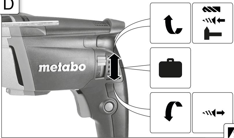 METABO SB 710 SBE 701 SP SBE 710 SBE 730 SBE 751 SBE 850 SBE 900 Impuls SBE 1000 SBE 1100 Plus SBE 1300 - A - 10