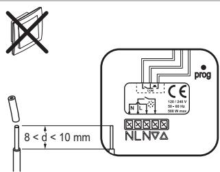 SOMFY 2401162 - 5110251A - Installation dans une boîte d'encastrement de luminaire ou dans un faux-plafond - 7