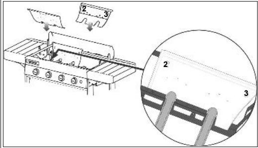 CAMPINGAZ 4 series classic LXS - Peretele camerei de ardere - 2