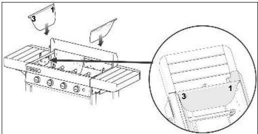 CAMPINGAZ 4 series classic LXS - Parede da fornalha - 3