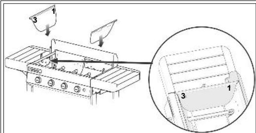 CAMPINGAZ 4 series classic LXS - Firebox wall - 3