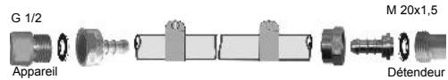 CAMPINGAZ 4 series classic LXS - d) Tuyau - 2