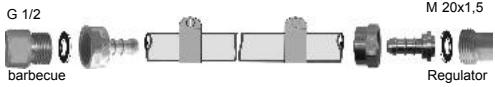 CAMPINGAZ 4 series classic LXS - d) Hose - 2