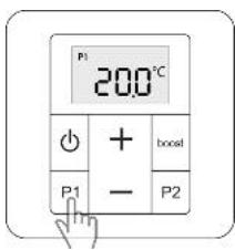 ACOVA Madras air 750 - Setting a daily programme - 8