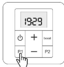 ACOVA Madras air 750 - Setting a daily programme - 10