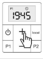 ACOVA Madras air 750 - Setting a daily programme - 6