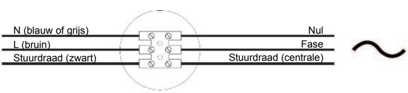 ACOVA Madras air 750 - AANSLUITPRINCIPLE MET STUURDRAAD: - 2