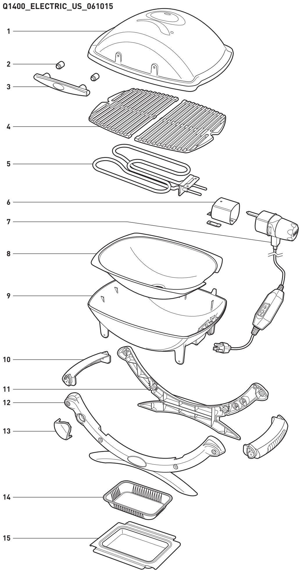 WEBER Q 2400 - TABLE OF CONTENTS - 1
